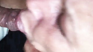 Granny sloppy closeup blowjob - nude porn video