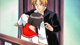 Anime schoolgirl teacher toy anal naked girls scene in HD