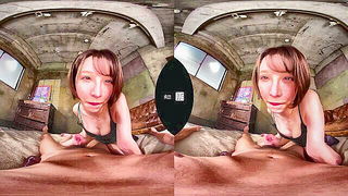 Japanese VR lingerie tease - nude porn video