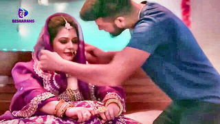 Besharams Ghar Sasur lingerie threesome naked girls scene in HD