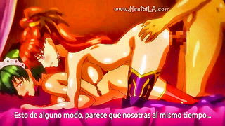 Redhead Devil Hentai Anal Creampie naked girls scene in HD