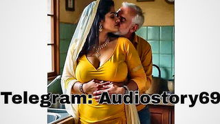 Busty Indian Wife Affair naked girls scene in HD