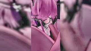 Pink Haired Catgirl Blowjob - nude porn video