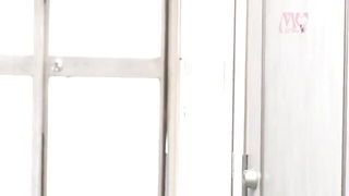 Wet Korean Babe Shower Tease - nude porn video
