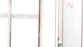 Wet Korean Babe Shower Tease - nude porn video