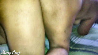 Jhony Cruz hairy pussy squat naked girls scene in HD