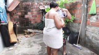 BBW Latina boss anal outdoors naked girls scene in HD