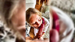 Haley Blonde POV Blowjob naked girls scene in HD