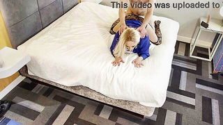 Blonde crossdresser anal doggy naked girls scene in HD