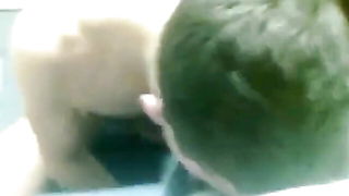 Primate mask handjob facial naked girls scene in HD
