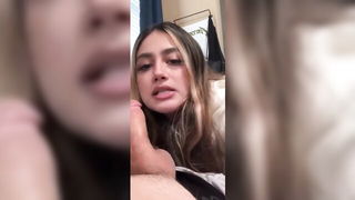 Latina Blonde POV Blowjob naked girls scene in HD