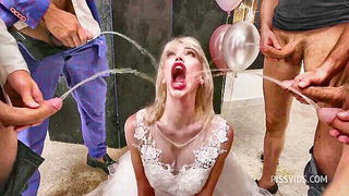 Izzy Wilde BBC bukkake naked girls scene in HD
