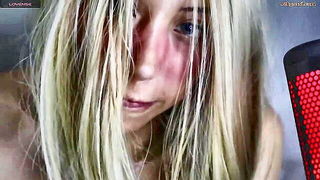 Wendy Daniela blonde camgirl tease - nude porn video