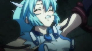 Isuka blue-haired magical cutie naked girls scene in HD