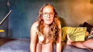 vikingandvixen44 topless redhead blowjob naked girls scene in HD