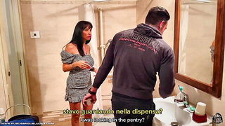 Giulia Diamond cheating blowjob - nude porn video