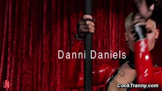 Danni Daniels latex anal domination naked girls scene in HD