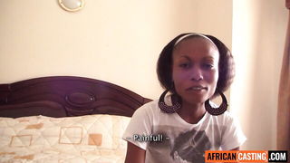 Ebony casting POV cowgirl naked girls scene in HD