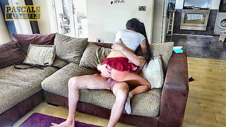 Evangeline Love MMF Threesome naked girls scene in HD