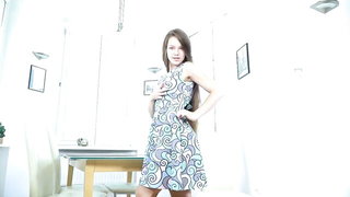 Flamy Nika nude solo tease naked girls scene in HD