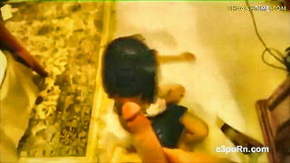 Submissive Asian girlfriend pussy closeup naked girls scene in HD