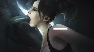Purple Haired Hentai Babe Fingering naked girls scene in HD
