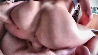 Dani Blu closeup blowjob naked girls scene in HD
