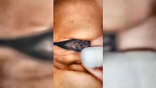 Goth Asian Tgirl Dildo POV - nude porn video
