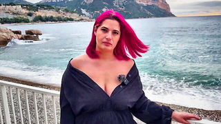Venus French Curvy Babe Seaside naked girls scene in HD