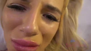 Blonde Amateur POV Blowjob naked girls scene in HD
