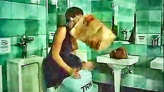 Desiree Cousteau Bathroom Enema naked girls scene in HD