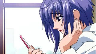 Anime Hentai Couple Passionate Kissing naked girls scene in HD