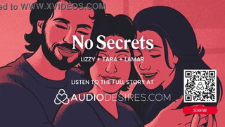 Lizzy Tara Lamar FFM Threesome - nude porn video