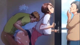 Busty Anime Hentai Creampie naked girls scene in HD