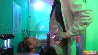 Lady Bug neon lab sex naked girls scene in HD