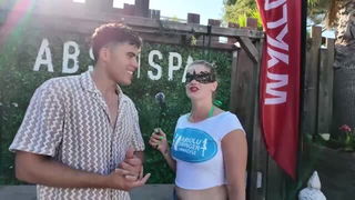 Alice blonde MILF bikini threesome naked girls scene in HD