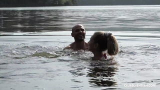 Mary Rock lake bikini tease - nude porn video